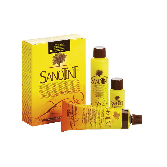 Achieve stunning, long-lasting hair color with the Sanotint Classic 03