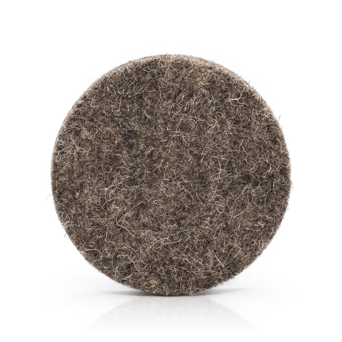 Close-up, top down view of Chimney Sheep Capillary Mat for plant pots.