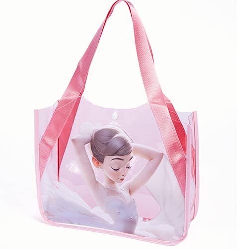 4907Pk Princess Ballerina Tote (Pink)