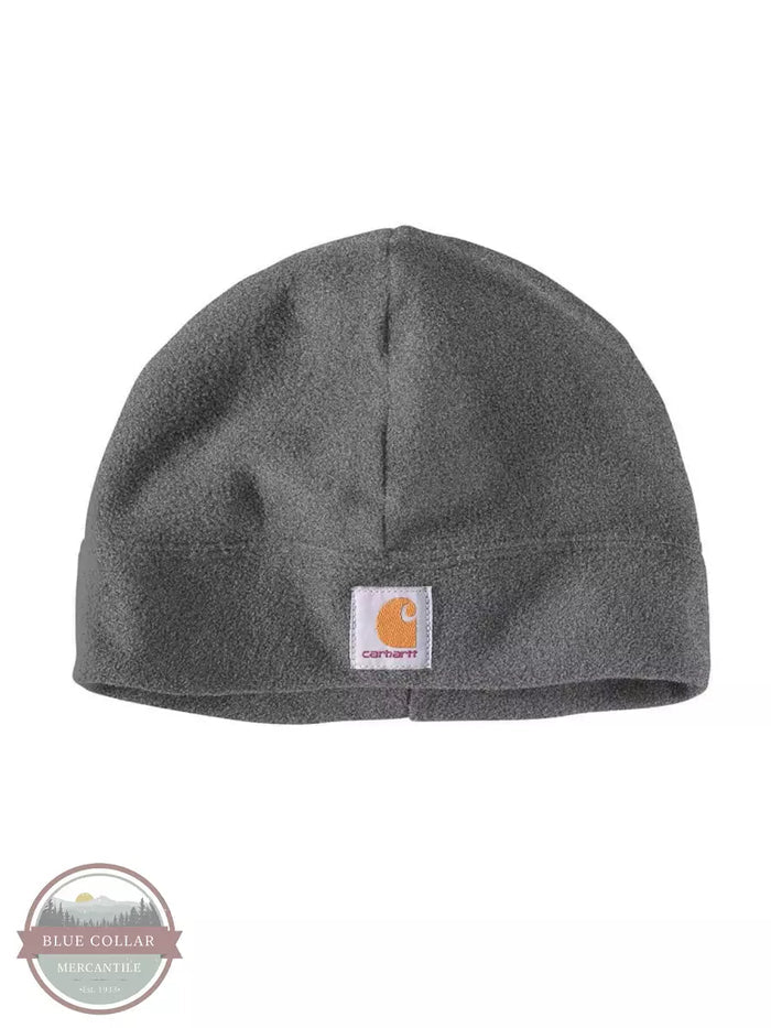 Carhartt A207 Fleece Beanie Carbon Heather Front View