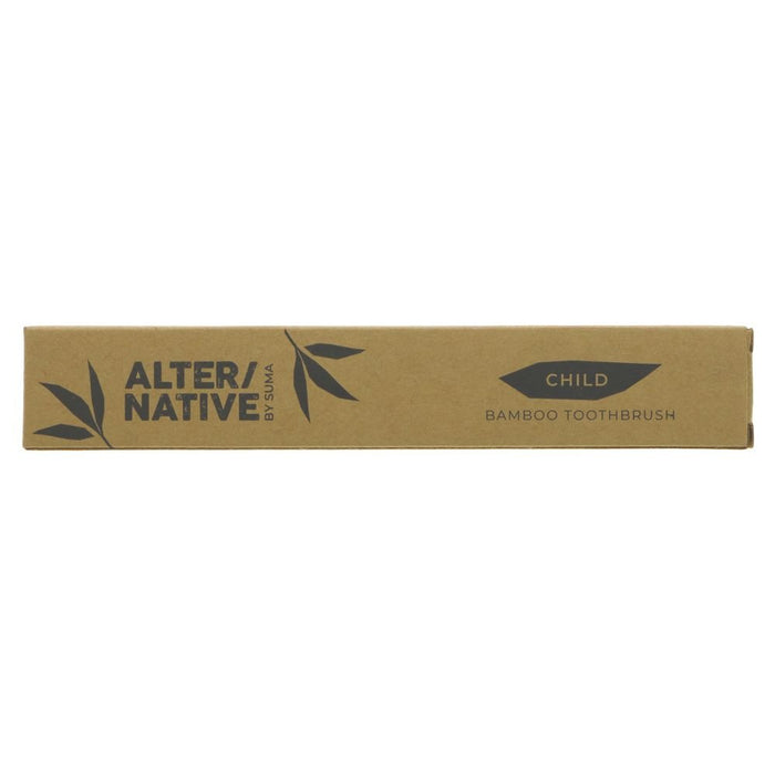 Plastic-free toothbrush for children.