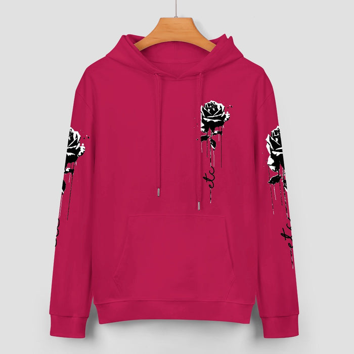 ETC Dripping Rose Pink Hoodie