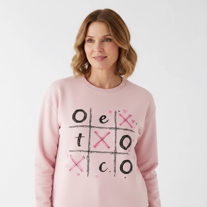 ETC Exs & Ohs Fleece Minx Pink Crew