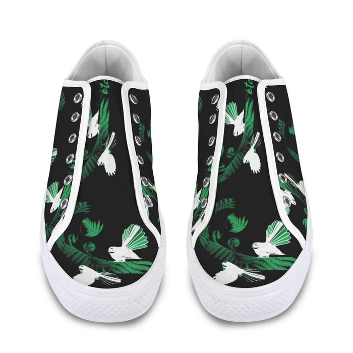 ETC Green Piwakawaka Koru Sneakers