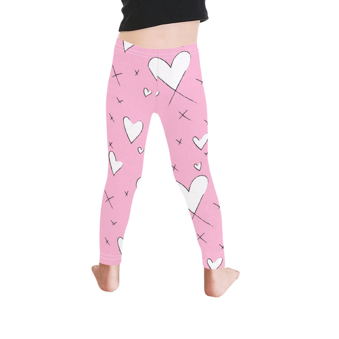 ETC Heart 'X' Leggings - Girls