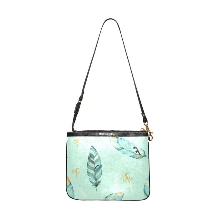 ETC Mint Feather Shoulder Bag