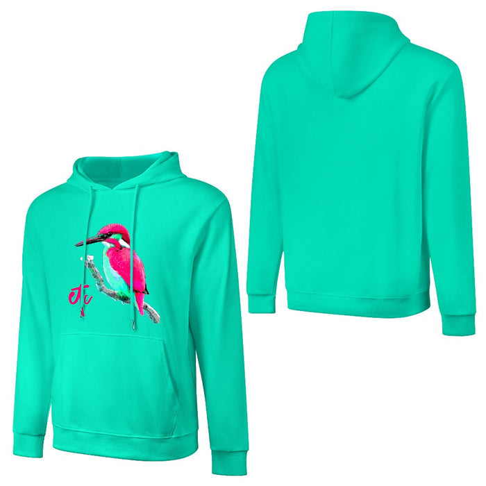 ETC Mint Neon King Fisher Cotton Hoodie