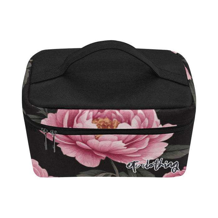 ETC Peonies Floral Make Up Bag
