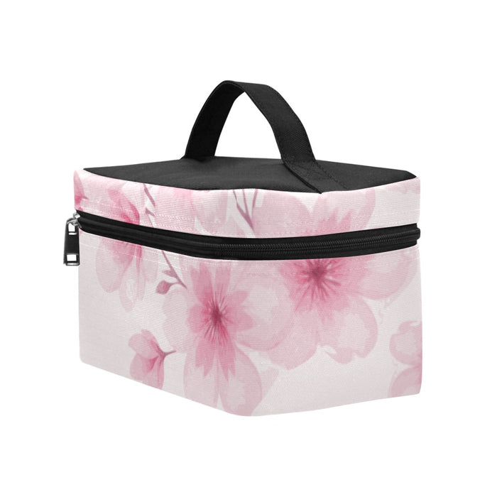 ETC Pink Cherry Blossom Make Up Bag