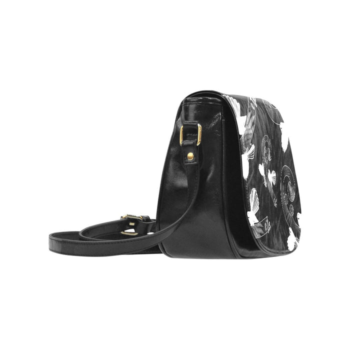 ETC Piwakawaka Koru PU Leather Saddle Bag