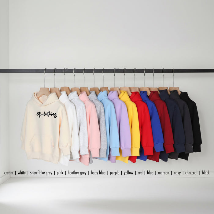 ETC Staple Embroidered Hoodie Fleece - Kids