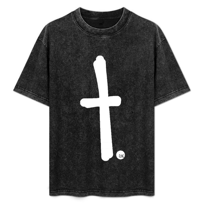 ETC 't' Vintage Wash Cotton Tee