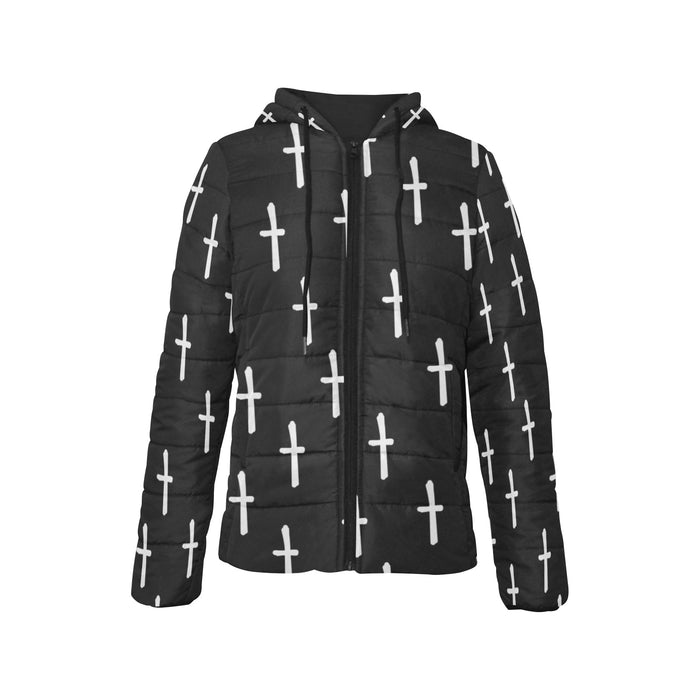 ETC 't' Winter Hooded Puffer Jacket