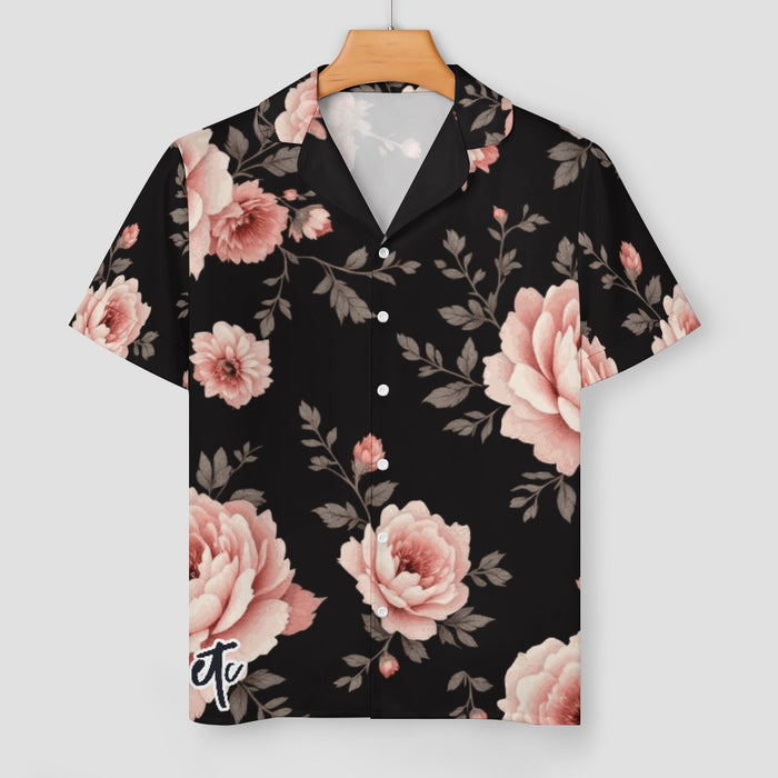 ETC Vintage Floral Collection Silk Pajama Set