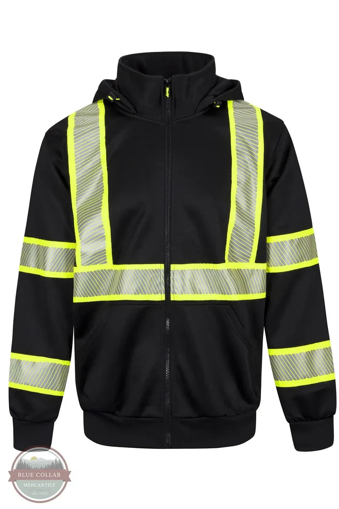 F143BK Iona Plus Hi Vis Hoody