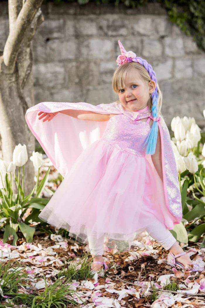 Great Pretenders Sequins Cape -Pink