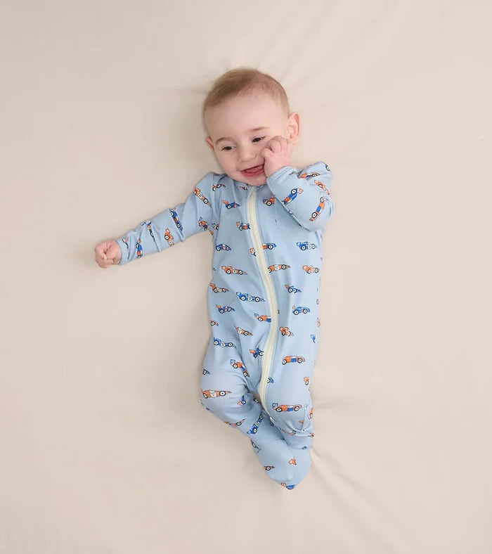 Hatley Bamboo Coverall - Baby Grand Prix