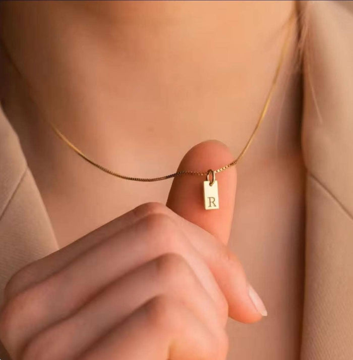 Initial Necklaces