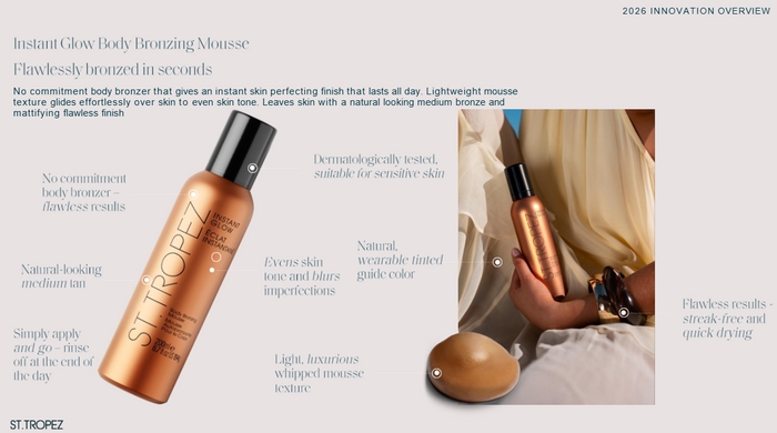 Instant Glow Body Bronzing Mousse 6.7oz