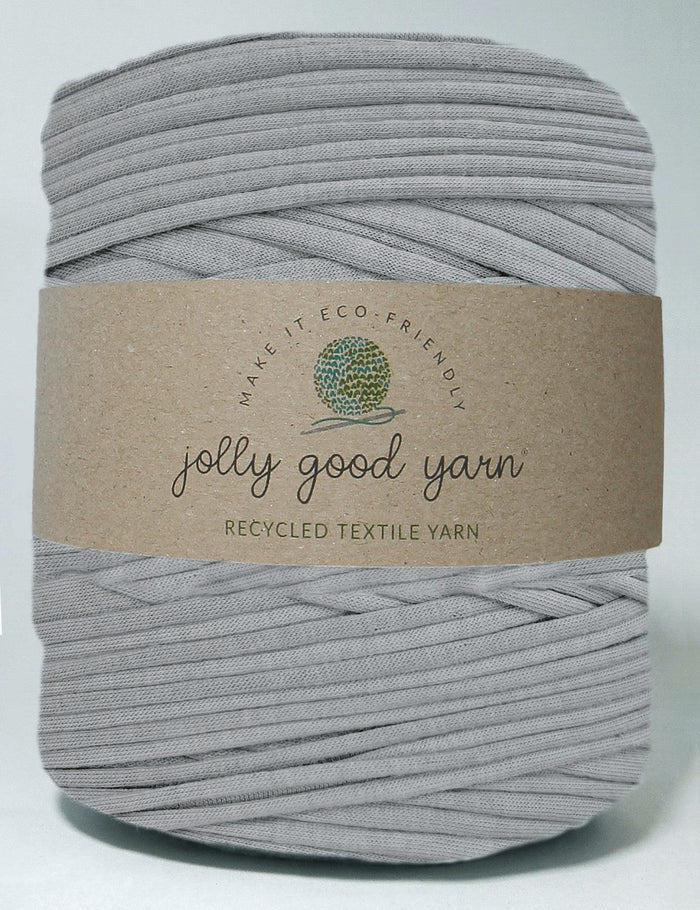 Storm Cloud Grey T-Shirt Yarn by Jolly Good Yarn (100-120m)
