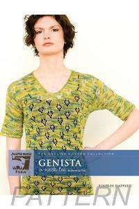 Juniper Moon Farm Findley 'Genista' Vneck Tee PATTERN ONLY-Patterns-Juniper Moon Farm-Alpaca Direct