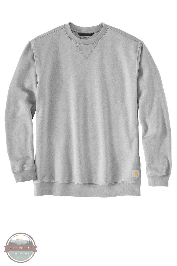 Carhartt K124-hgy Loose Fit Midweight Crewneck Sweatshirt in Heather Gray