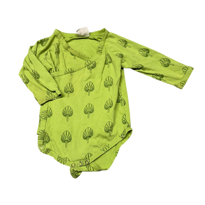 Kate Quinn | Bright Green Tree Print Onesie | 6-12M