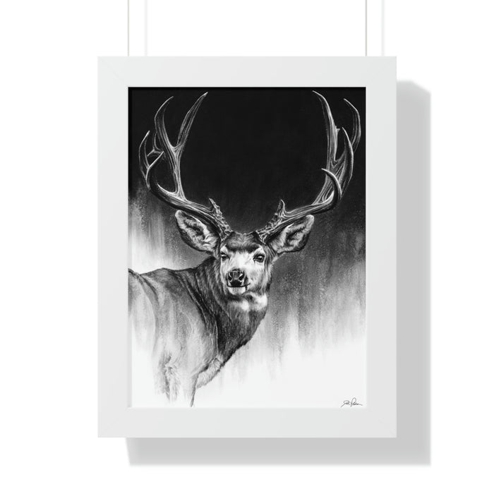 "Looking Back" Framed Paper Print