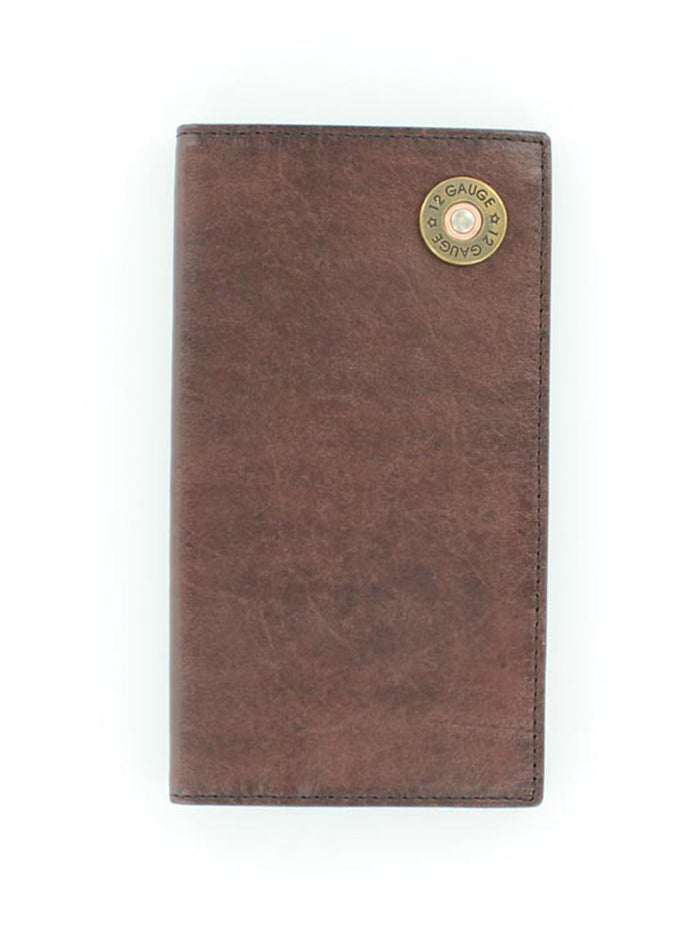 Nocona N5429702 Outdoor Rodeo Wallet with 12 Gauge Concho in Brown
