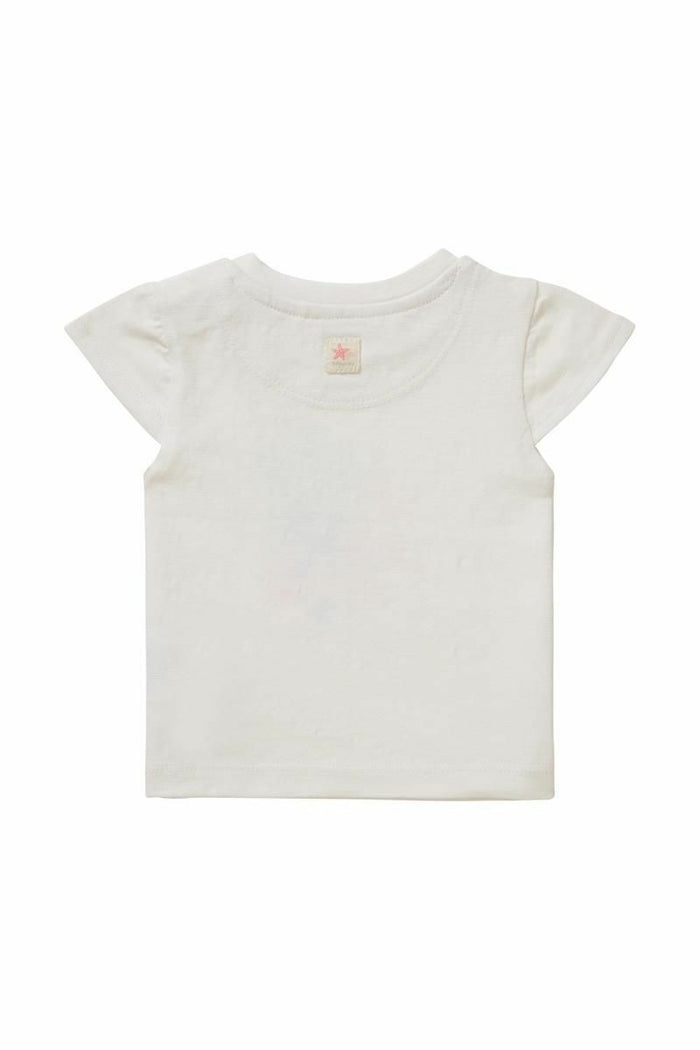 Noppies Girls Short Sleeve Tee Cayuga - Whisper White