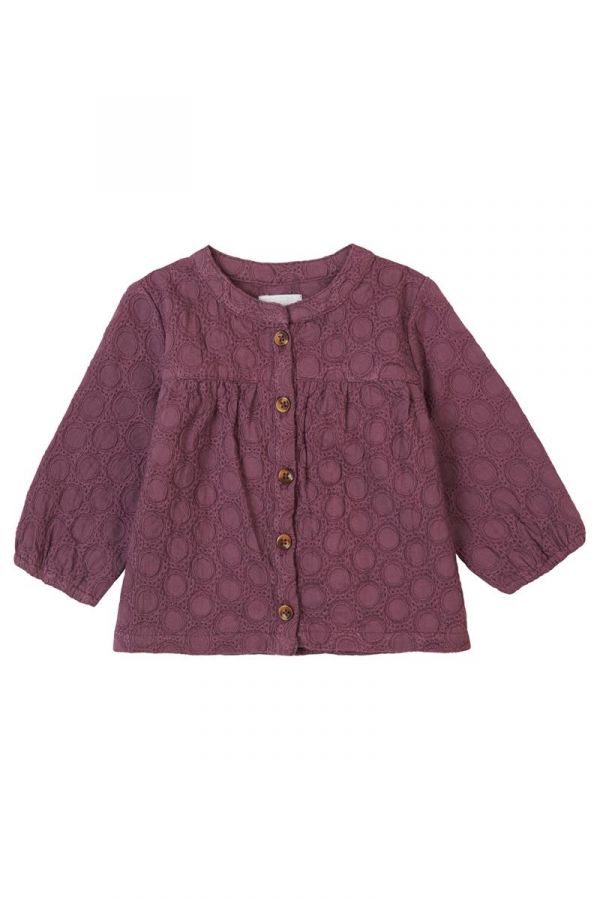 Noppies Long Sleeve Fruge Top - Flint