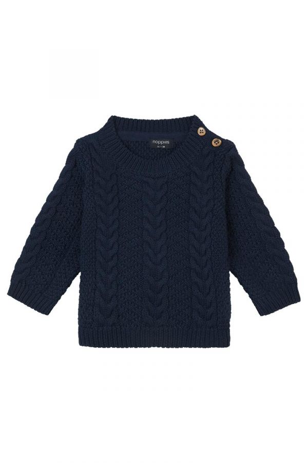 Noppies Long Sleeve Pullover Gascones - Black Iris