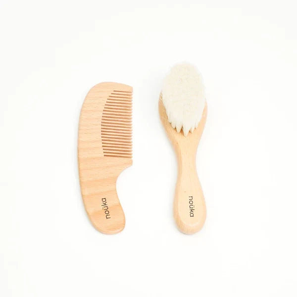 Nouka Brush and Comb Set