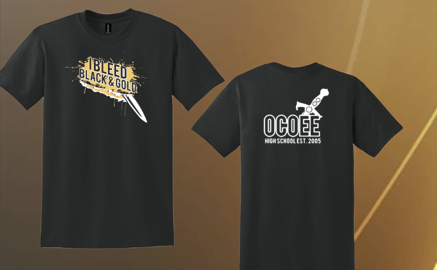 SGA "Bleed & Black & Gold" Tee