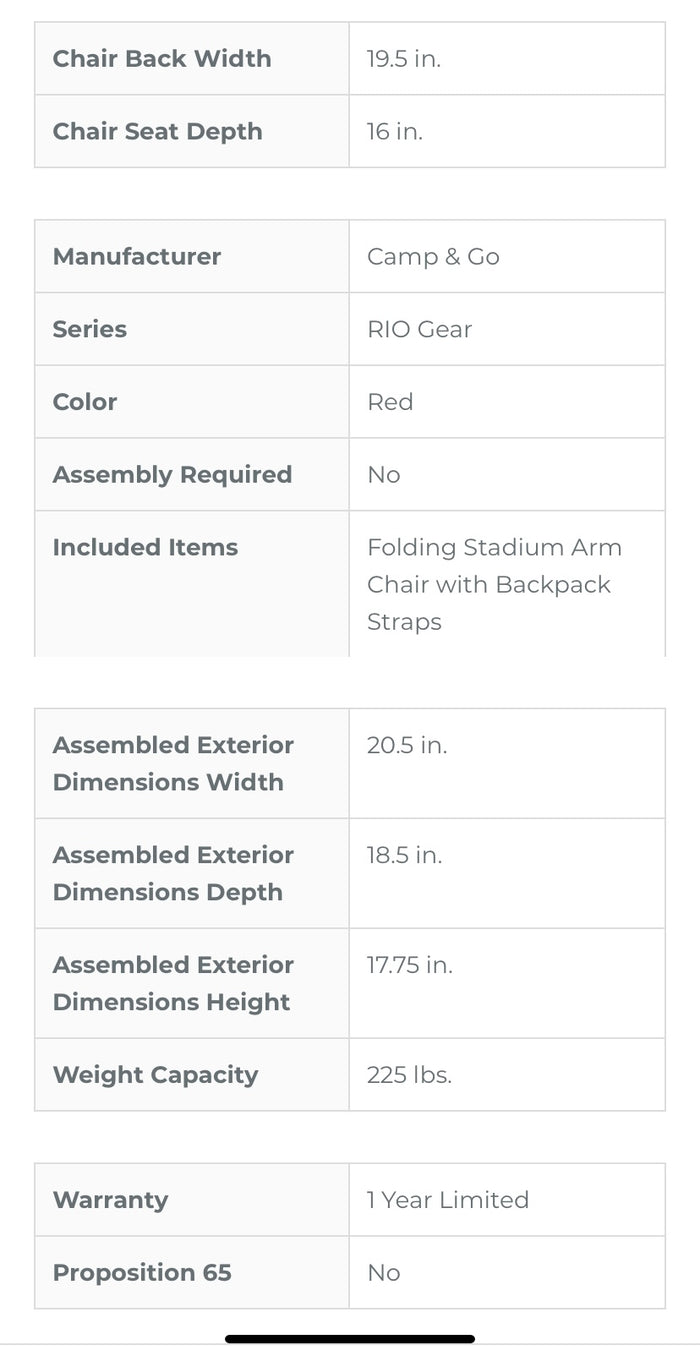 Stadium Seat