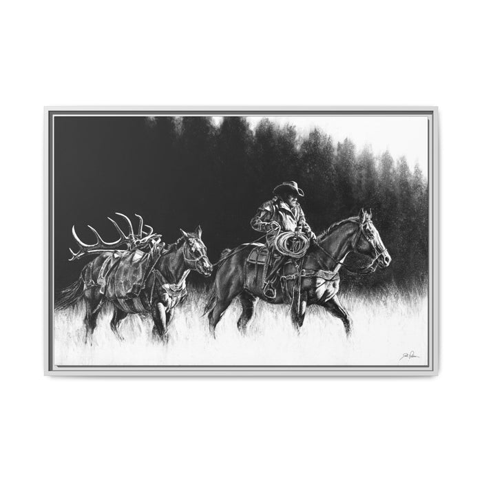36" x 24" (Horizontal) / White / 1.25"