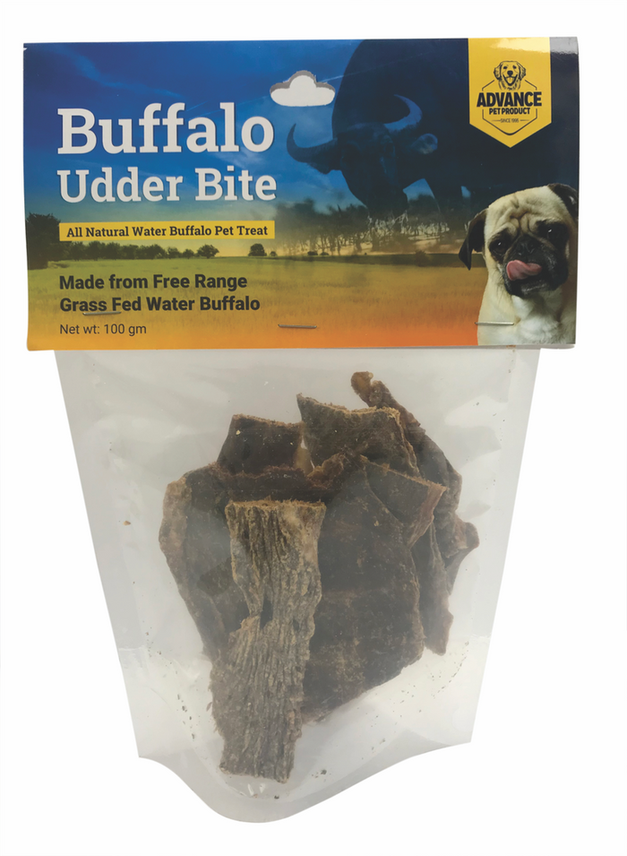 Water Buffalo Dog Treats – Natural Keratin-Rich Chews for Healthy Coat | Free Range, Grass-Fed | UDDER BITE