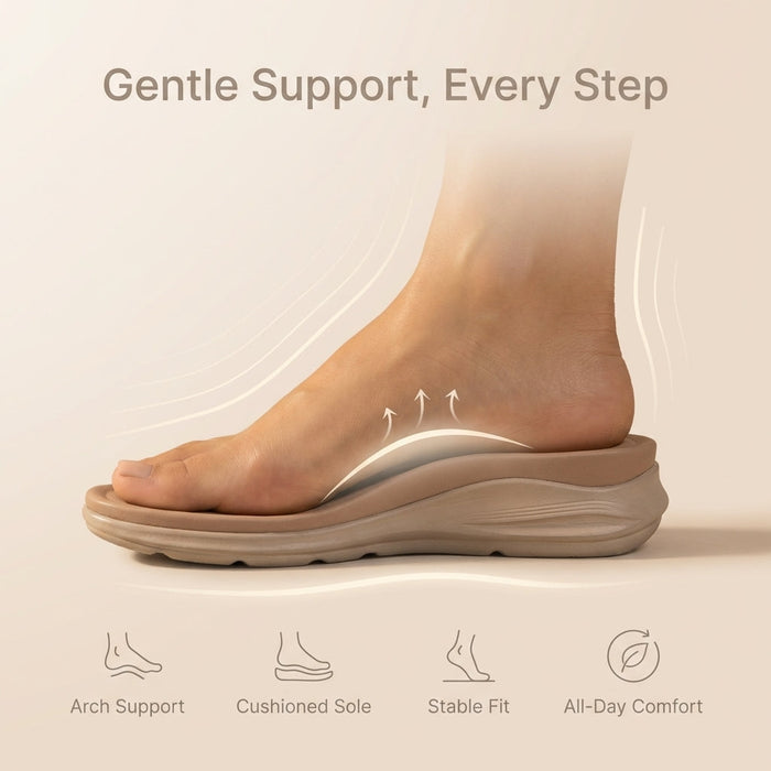 Orthopaedic sandals with arch support, Black and Brown colour options