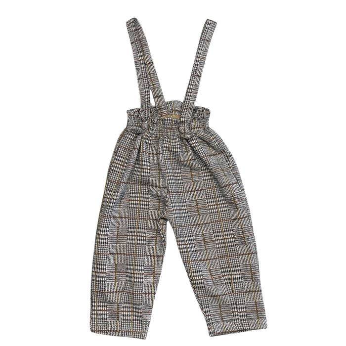 Zara | Plaid Overalls | 18-24m