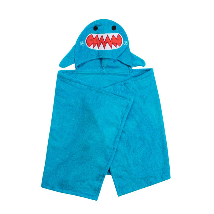 Zoocchini Hooded Bath Towels - Sherman the Shark