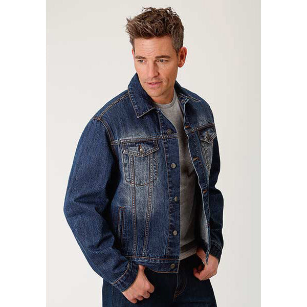 Roper 03-097-0670-7000 BU Rangegear Un-Lined Denim Jean Jacket