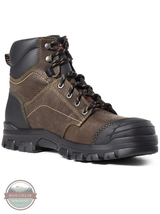 Ariat 10034673 Treadfast 6 Inch Waterproof Steel Toe Work Boot profile