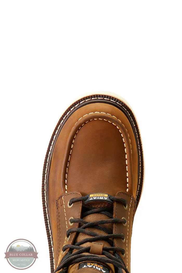 Ariat Rebar "Lift" 6" Waterproof Work Boot | 10046877 toe view