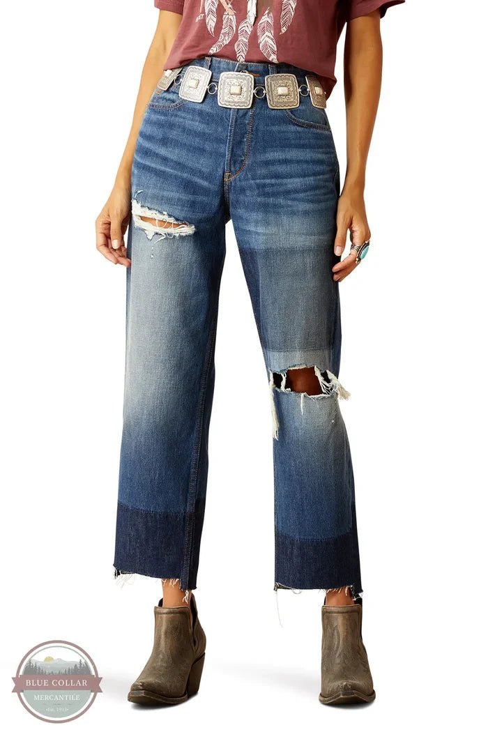 Ariat 10051615 Women's Ultra High Rise Jazmine Straight front model view