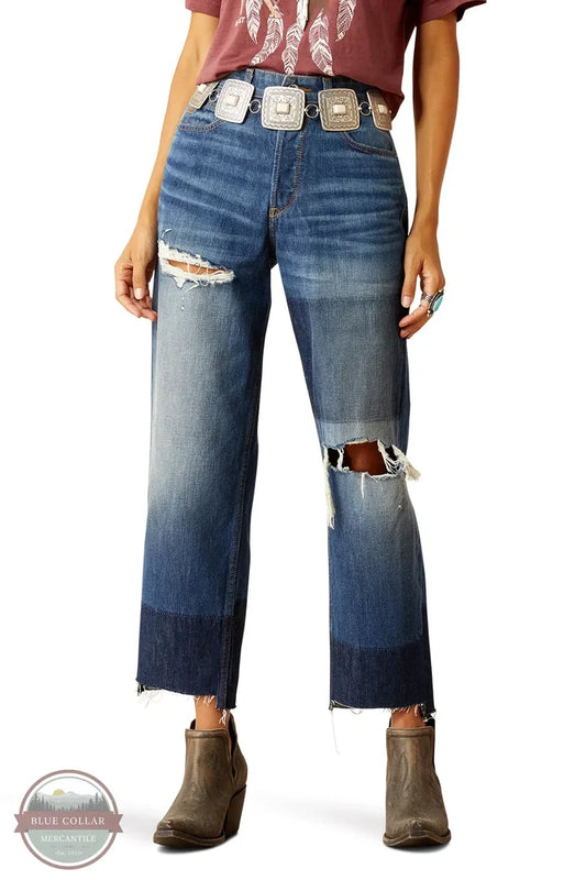 Ariat 10051615 Women's Ultra High Rise Jazmine Straight front model view