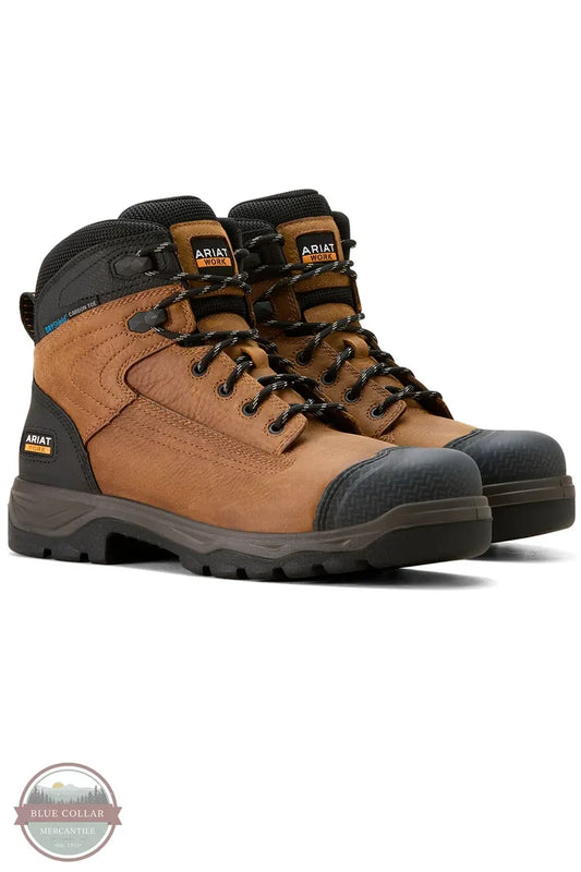Ariat 10054291 Turbo Duratread XTR Waterproof Carbon Toe Work Boot view of the pair