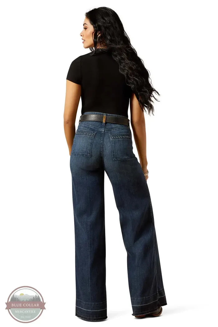 Ariat 10065915 Ultra High Rise Jill Wide Leg Jean rear