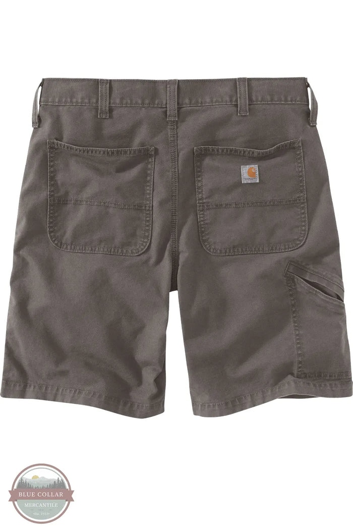 Carhartt 102514 Rugged Flex® Relaxed Fit Canvas Work Short 039 back view