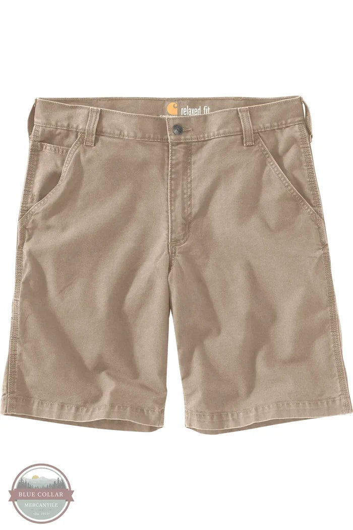 Carhartt 102514 Rugged Flex® Relaxed Fit Canvas Work Short 232 front view