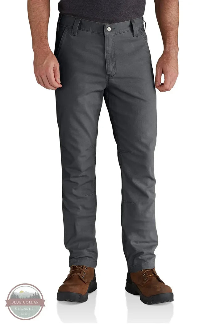 Carhartt 102821 5-Pocket Rugged Flex Slim Fit Tapered Leg Canvas Work Pant, model